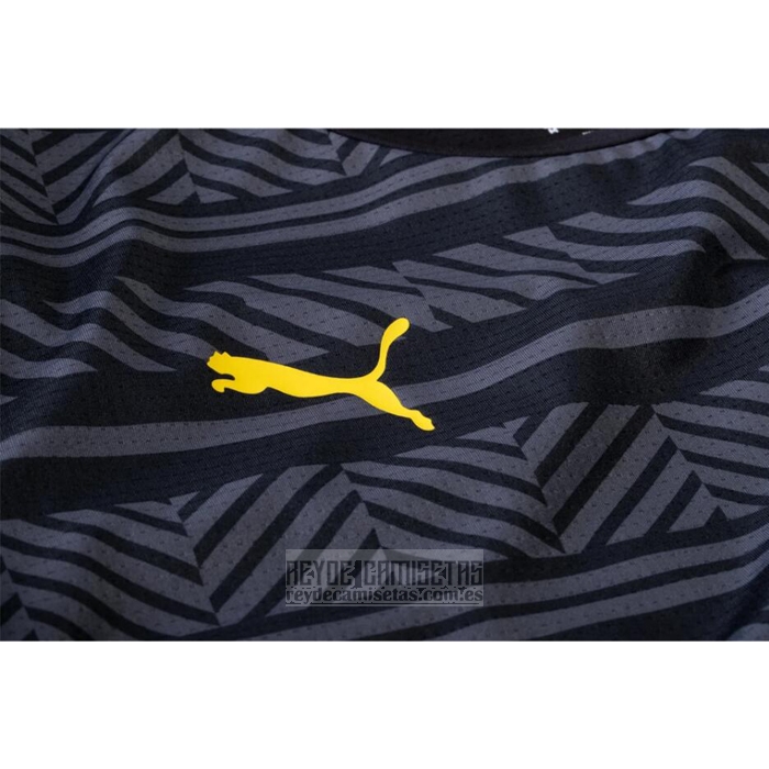 Camiseta De Futbol Pre Partido del Borussia Dortmund 2022 Negro